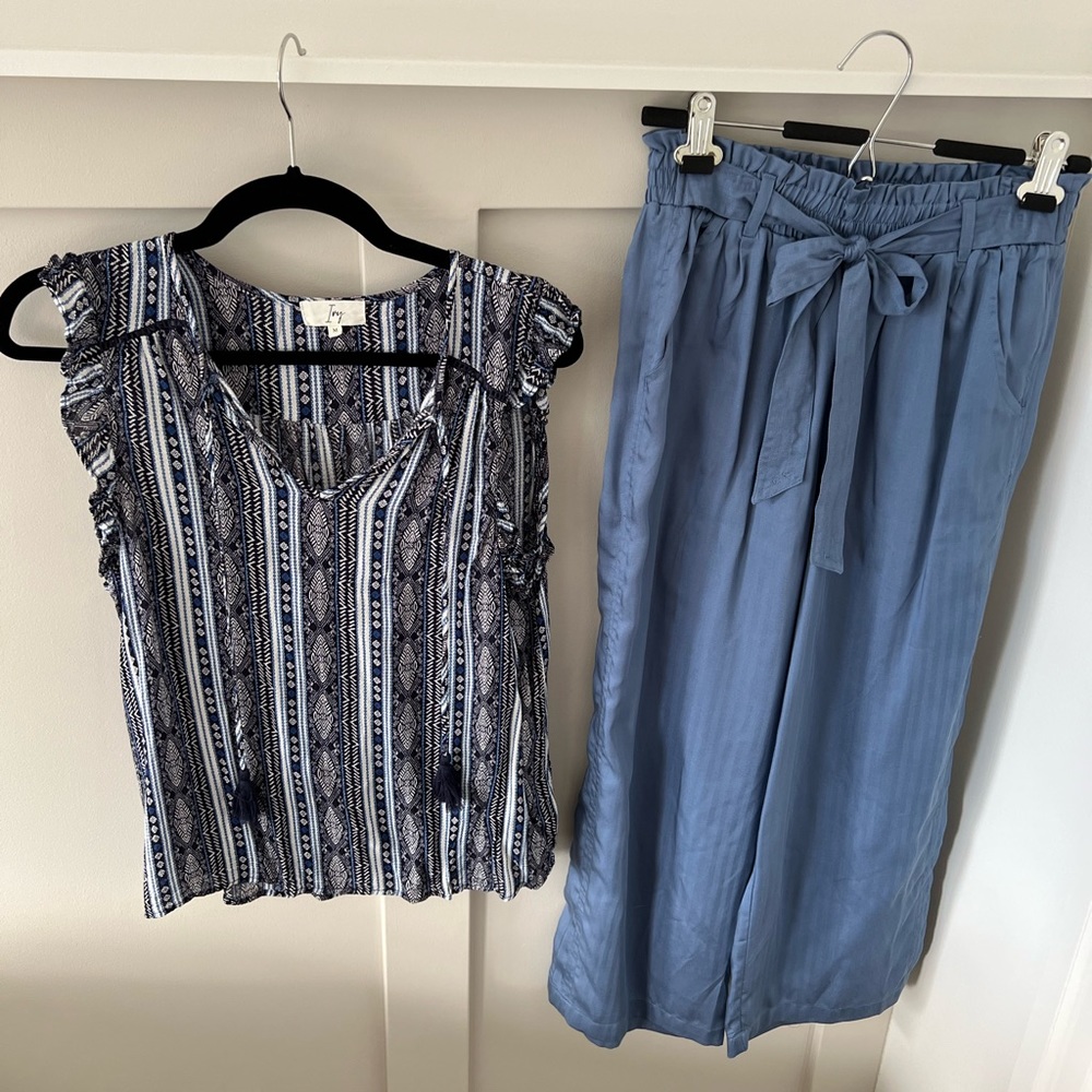 Ivy Pants and blouse